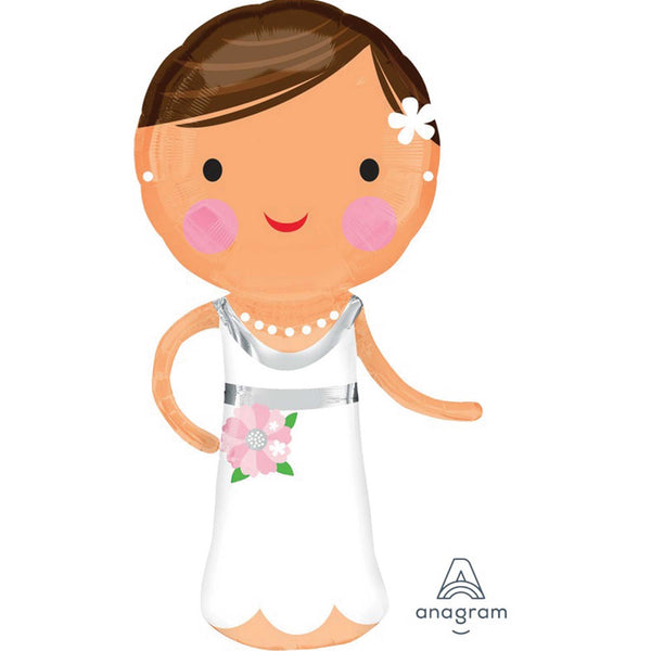 SUPERSHAPE XL LOVELY BRIDE P35 Foil